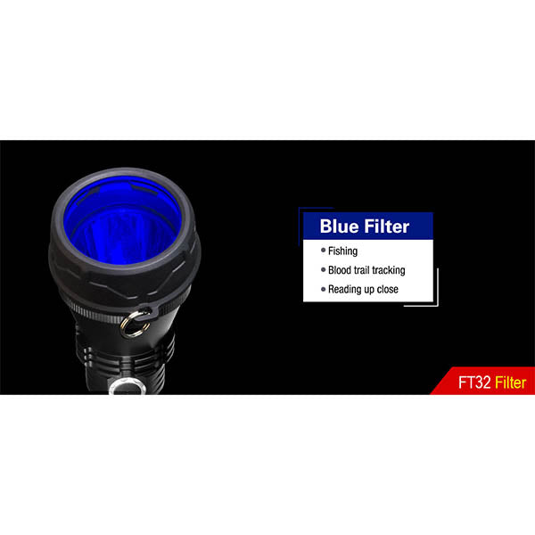 Filtre couleur FT32 pour XT32, bleu