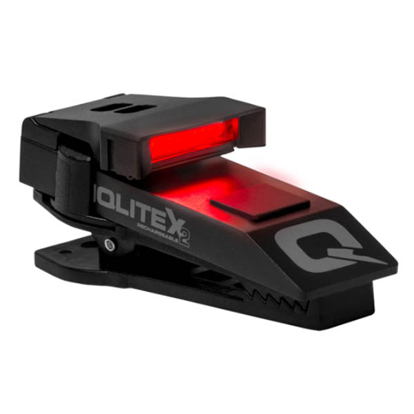 Handsfree LED QUIQLITE X2, Tactical Red/White LED, 200 Lumen, inkl. Akku