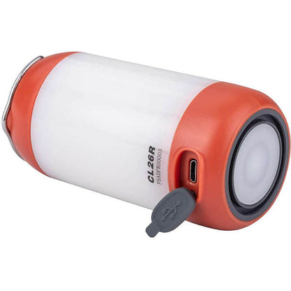 LED Campinglampe, CL26R - 400 Lumen (inkl. 18650 Akku, 2'600 mAh)