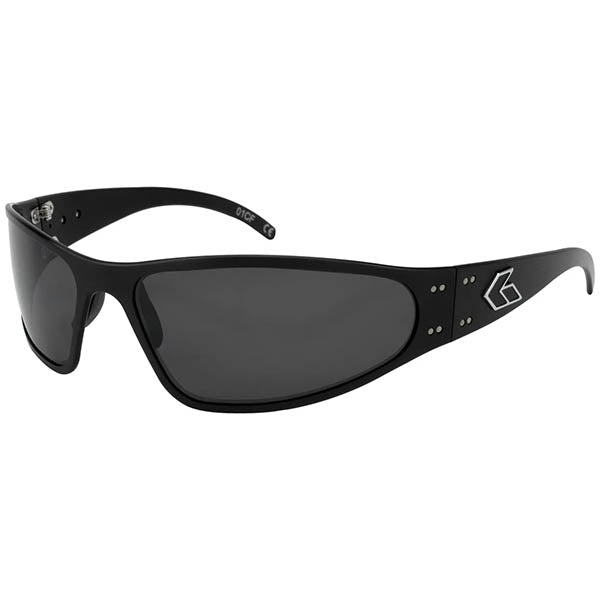 GATORZ Sonnenbrille WRAPTOR Polarized (Black/Smoked Polarized)