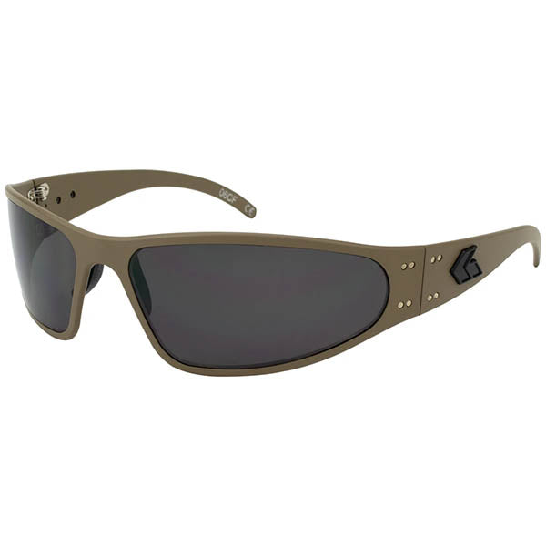 GATORZ Sonnenbrille WRAPTOR Special Edition, polarisiert (Cerakote Tan/Smoked Polarized)