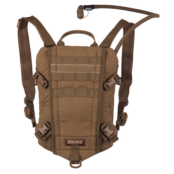 SOURCE, sac d'hydratation tactique RIDER 3L, coyote