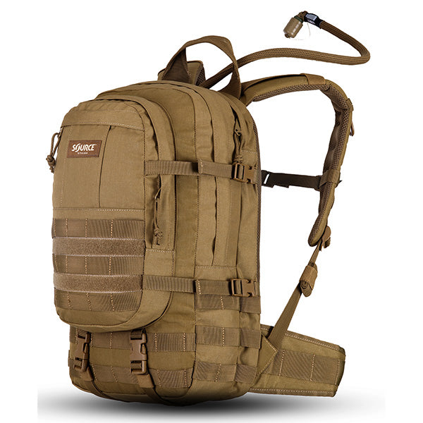 SOURCE, taktischer Trinkrucksack ASSAULT 20L, coyote