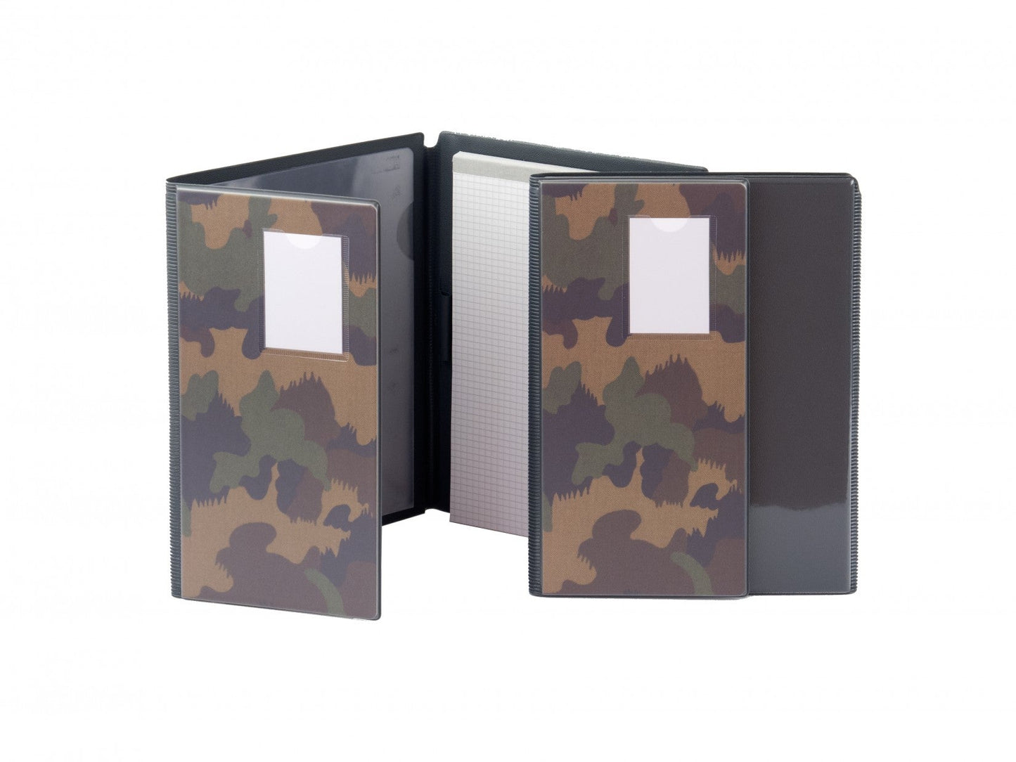 Gefechtsmappe "Swiss Army", A5-Format, camo