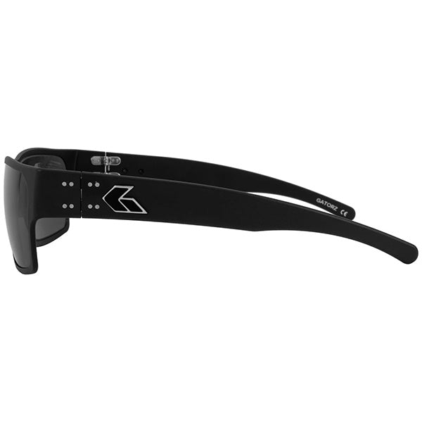 GATORZ Sonnenbrille DELTA polarisiert (Matte Blackout / Smoked Polarized)