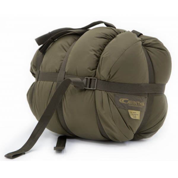 Kunstfaserschlafsack SURVIVAL ONE, OLIVE, Grösse L bis Körpergrosse 200cm Reissverschluss Mitte