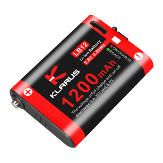 Batterie KLARUS Batterie lithium-ion HR1-LB12 1 200 mAh