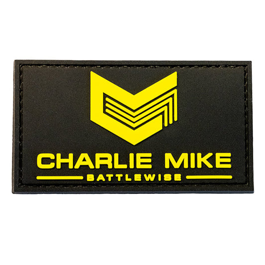 Logo de la marque patch moral CHARLIE MIKE