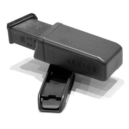 Polymer 9mm Pistol Mag Pouch, black