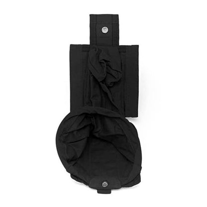 Slim Line Folding Dump Pouch, black