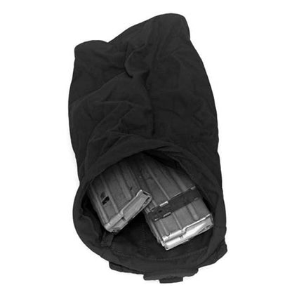 Slim Line Folding Dump Pouch, black