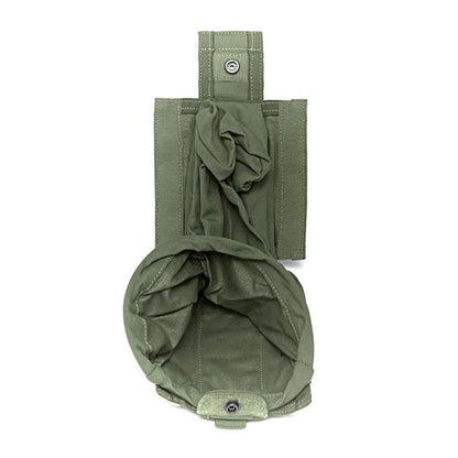 Pochette de décharge pliable Slim Line, vert OD