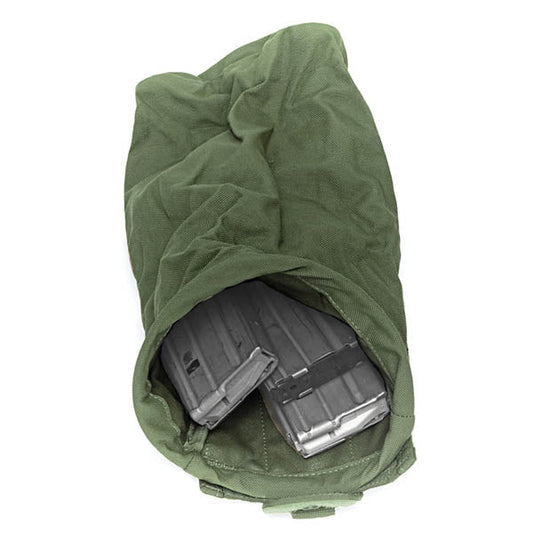 Slim Line Folding Dump Pouch, OD green