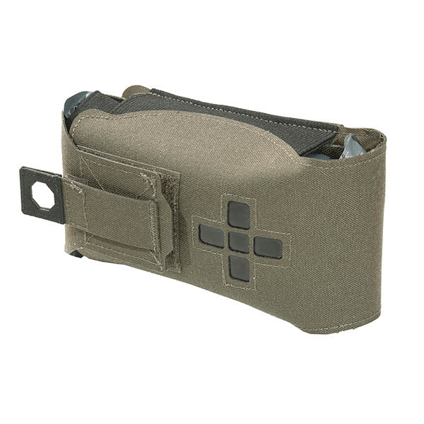 Laser Cut Small Horizontal Individual First Aid Kit, ranger green