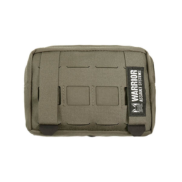 Laser Cut Small Horizontal Utility Pouch, ranger green