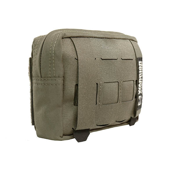 Laser Cut Small Horizontal Utility Pouch, ranger green