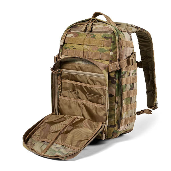 Sac à dos tactique, RUSH 12 2.0, 24 litres, multicam