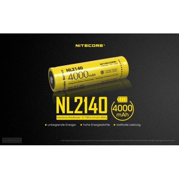 Akku 21700 NL2140, 4'000 mAh