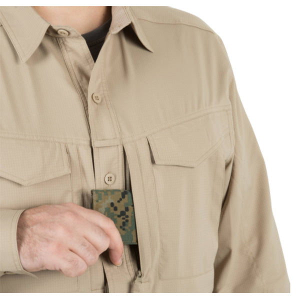 Chemise DEFENDER MK2 TROPICAL, olive foncé