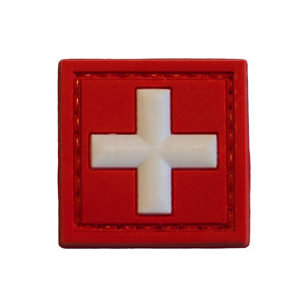 Morale Patch / Klett-Patch - SWISS FLAG SQUARE SMALL