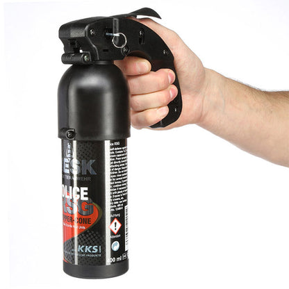 VESK - RSG POLICE Pfefferspray - Breitstrahl - 400ml, inkl. Diebstahlsicherung