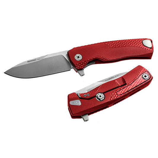 Klappmesser ROK, Aluminium, red