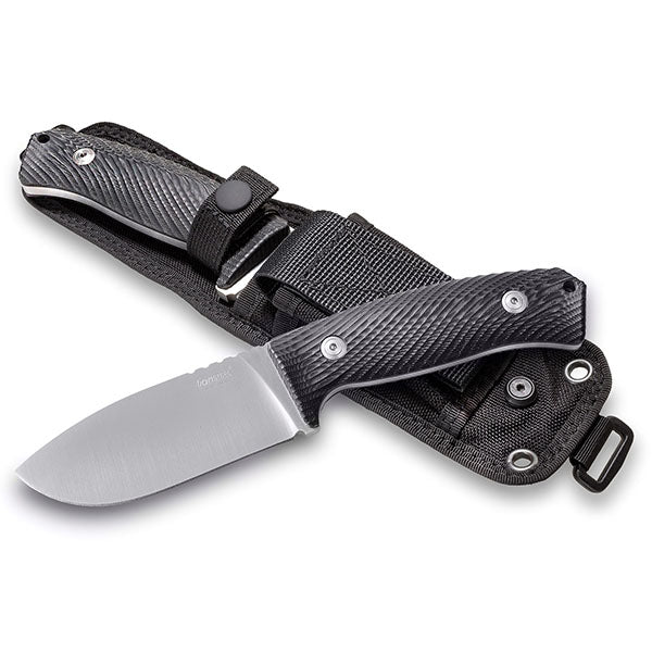 Couteau à lame fixe M3 MICARTA, noir