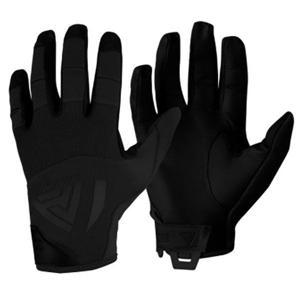 Gants tactiques HARD GLOVES LEATHER, noirs