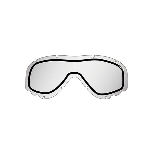 WILEY-X Goggles SPEAR DUAL LENS, grau/klar/helles orange