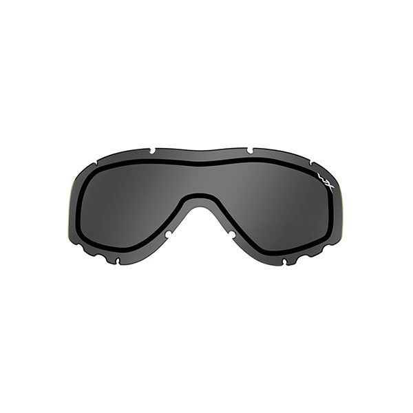 WILEY-X Goggles SPEAR DUAL LENS, grau/klar/helles orange