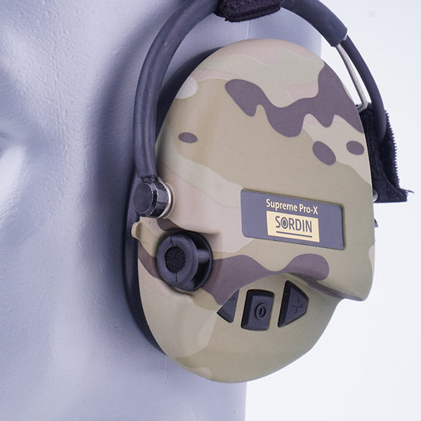 SORDIN Gehörschutz SUPREME PRO-X, Neckband, multicam