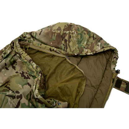 Sac de couchage en fibres synthétiques TROPICAL, multicam, taille L