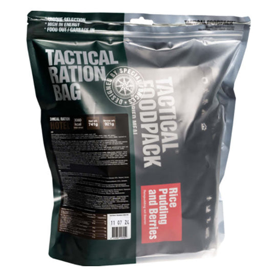  3-Mahlzeiten Tactical Ration Bag HOTEL, 741g