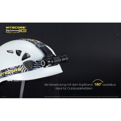 NITECORE LED-STIRNLAMPE HC33 - 1'800 Lumen (inkl. Akku)