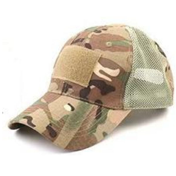 Casquette baseball TAC BASE CAP MESH, ripstop, Velcro, multicam Taille unique