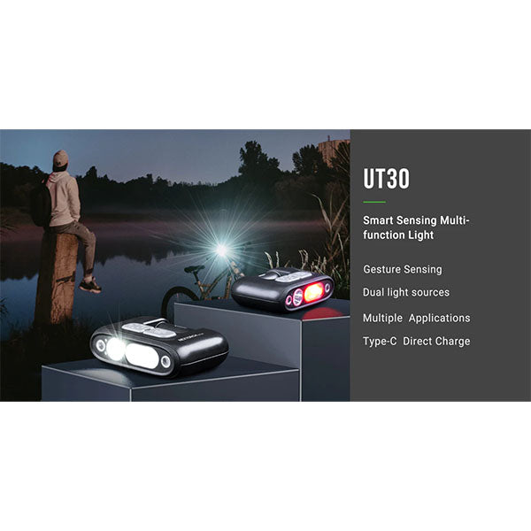 Lampe multifonctionnelle LED UT30, 320 lumens (batterie incluse)