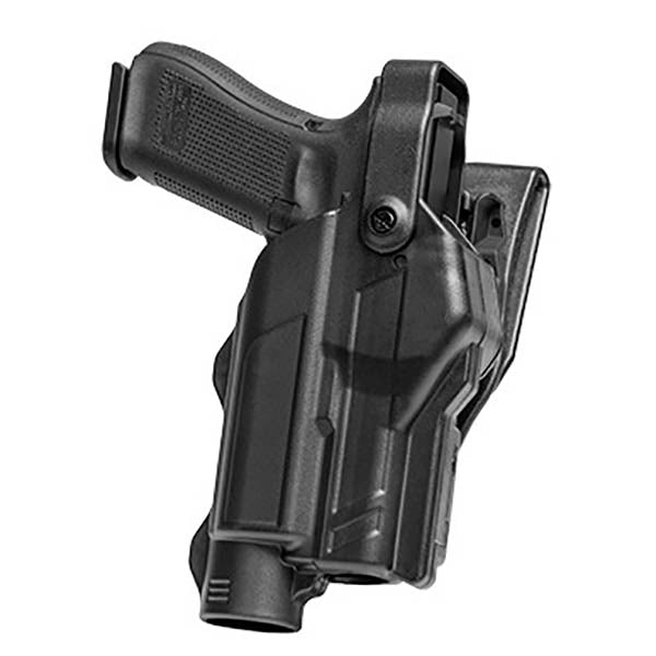 Holster niveau III, RAPID FORCE Glock 17/19/22/23/19X/45 (optique couverte, compatible lampe d'arme) 