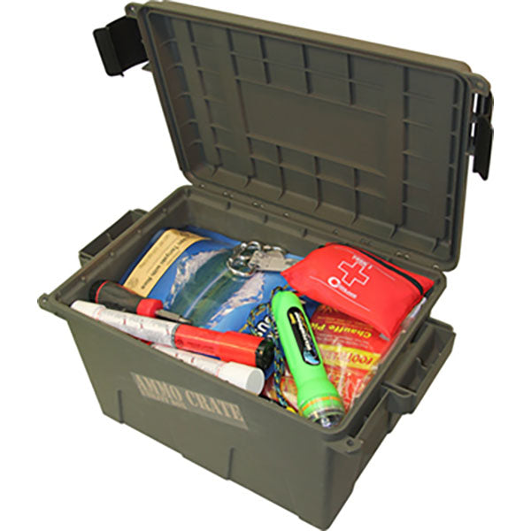 Boîte à munitions AMMO CRATE UTILITY BOX ACR7, vert armée