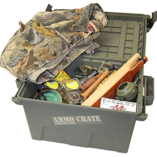 Boîte à munitions AMMO CRATE UTILITY BOX ACR7, vert armée