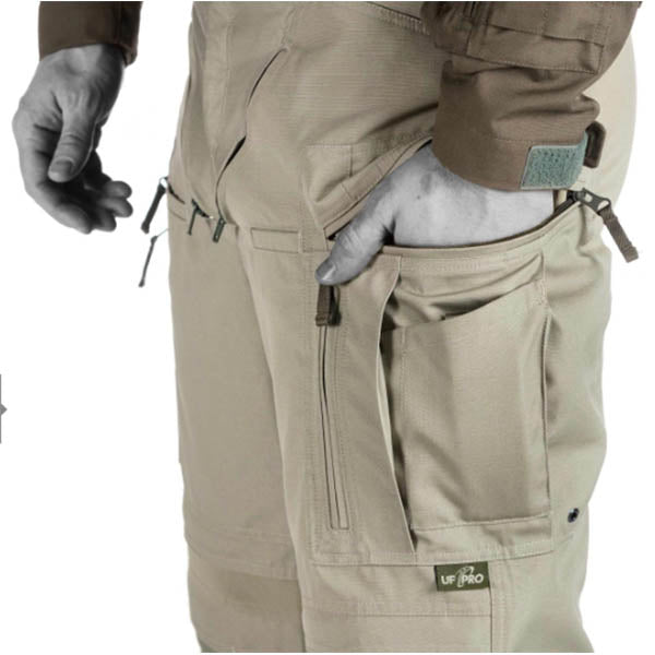 Pantalon de combat STRIKER HT, gris désert