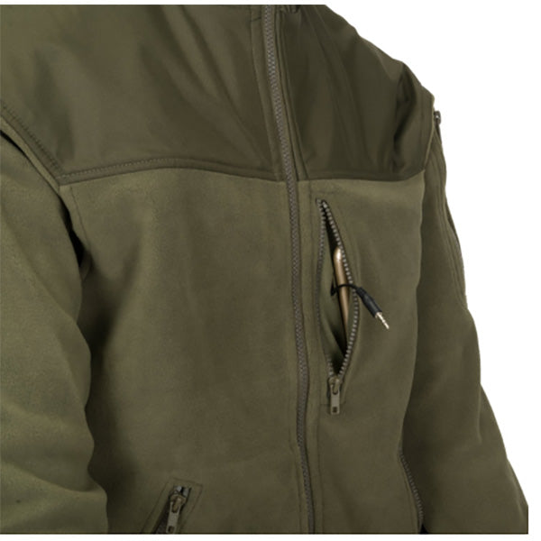 Fleece-Jacke, CLASSIC ARMY JACKET - FLEECE, shadow grey