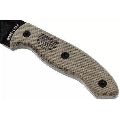 Couteau de survie CM6 COMBAT TACTICAL, meulage lisse