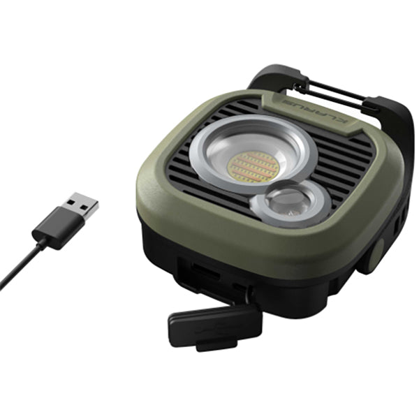 LED-Campinglampe WL3, 1'500 Lumen, (inkl. Akku), tan