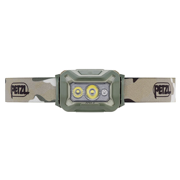 Lampe frontale ARIA 2 RGB, camouflage, 450 lumens (avec 3 piles AAA)