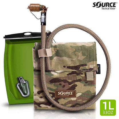 SOURCE, sac à boire tactique KANGAROO 1L, multicam