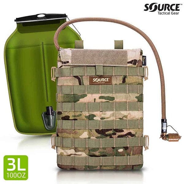 SOURCE, taktische Trinktasche RAZOR 3L, multicam