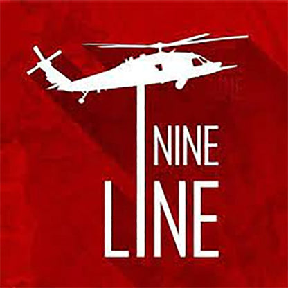 T-shirt Nine Line Helo, marron