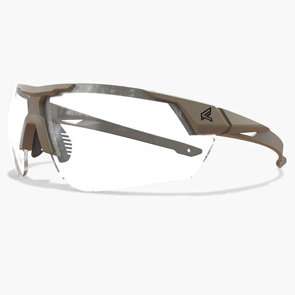 Schiessbrille PHANTOM RESQUE, Tan499 Frame, Clear Vapor Shield Lens (PR21VS)