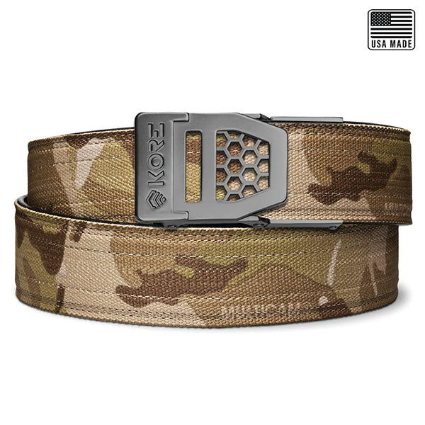 Ceinture pour pistolet MUTICAM ARID TACTICAL GUNMETAL BELT X6 ARID MULTICAM