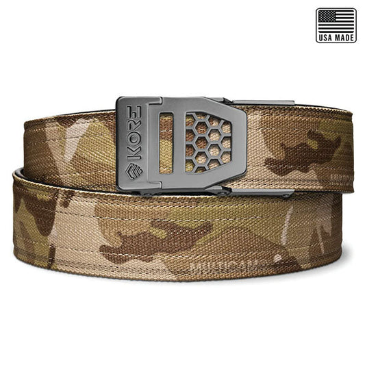 Ceinture pour pistolet MUTICAM ARID TACTICAL GUNMETAL BELT X6 ARID MULTICAM